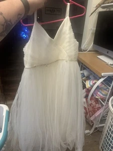 girls bridesmaid dress Size 8 - Picture 1 of 3
