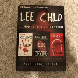 Lee Child CD Collection: Killing Floor, Die Trying, Tripwire Jack Reacher Series - Picture 1 of 2
