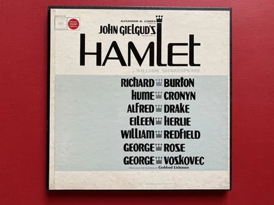 Hamlet - Richard Burton & Broadway Cast - 4xVinyl LPs & Booklet Foto 1 de 4