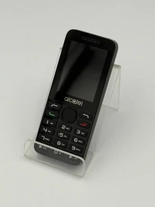ALCATEL 2038X Classic Mobile Phone Black Gray back Tesco locked smart phone - Picture 1 of 9
