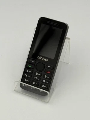 ALCATEL 2038X Classic Mobile Phone Black Gray back Tesco locked smart phone - Image 1 of 4