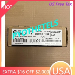 New Factory Sealed AB 1769-OF4 4Pt CompactLogix Analog Output Module US Free Tax - Picture 1 of 3