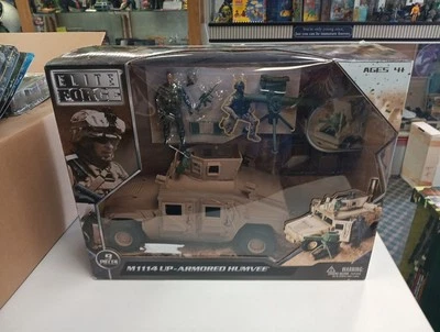 1:18 BBI Elite Force U.S Army M1114 Up- Armored Humvee Military Vehicle - Image 1 of 4