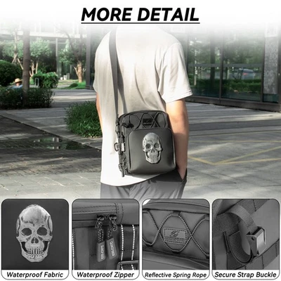 Waterproof ‎Oxford Fabric For Harley Motorcycle Handlebar Bag - Image 1 of 4