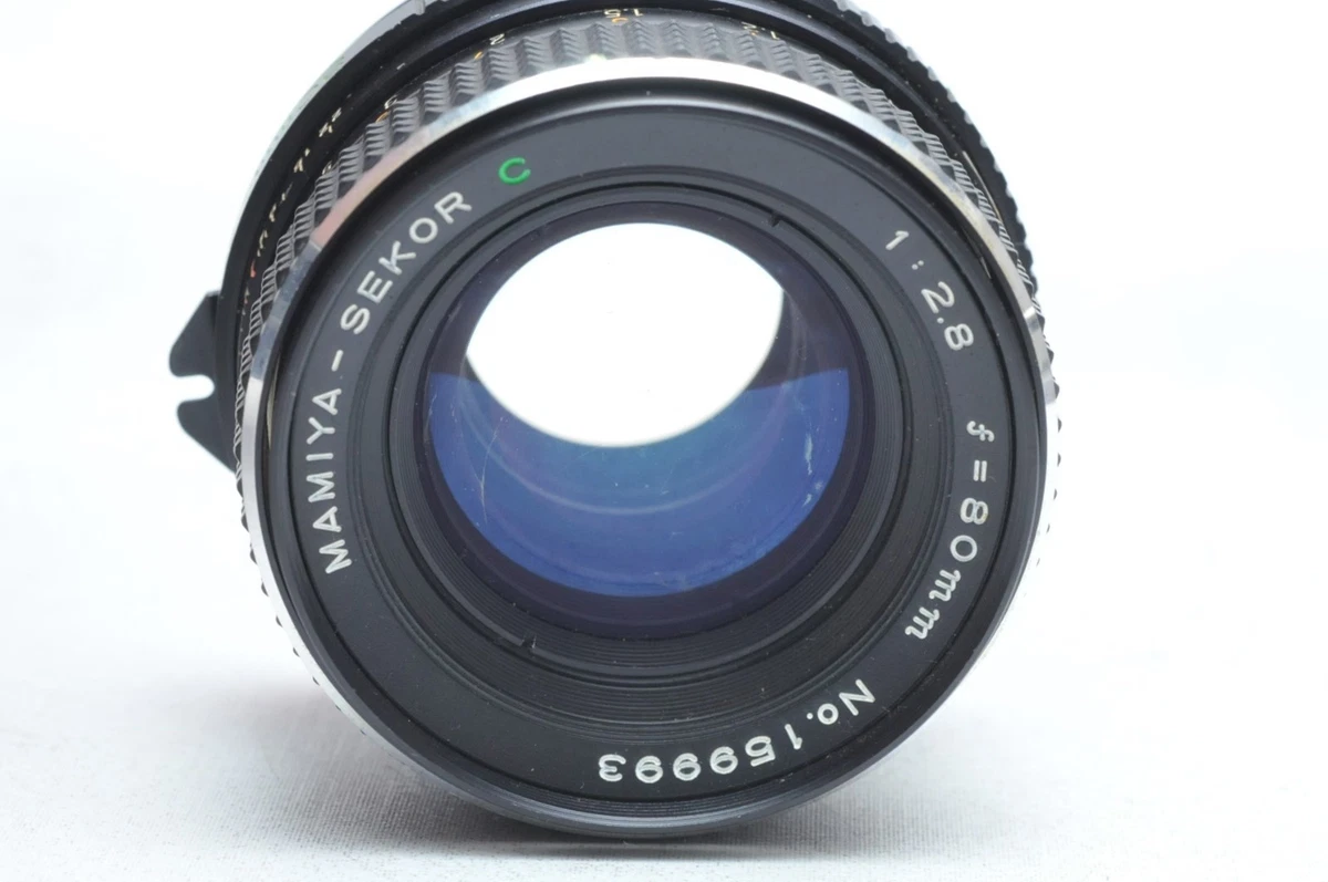 MAMIYA C220 + Mamiya Sekor 80mm f.28 (青) MAMIYA C220 Professional + Mamiya Sekor 80mm F2.8 Blue dot – Du