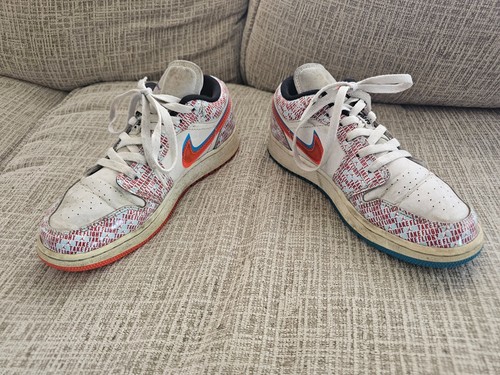 Nike Air Jordan 1 AJ1 Low SE Take Flight multicolore GS DD1527 114 giovani taglia 5 anni