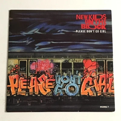 New Kids On The Block - Please Don't Go Girl 7" Vinyl Record - 653992 7 - Image 1 of 4