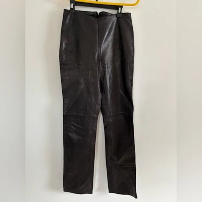 Pantalones de cuero negros Bebe, talla 4 Foto 1 de 4