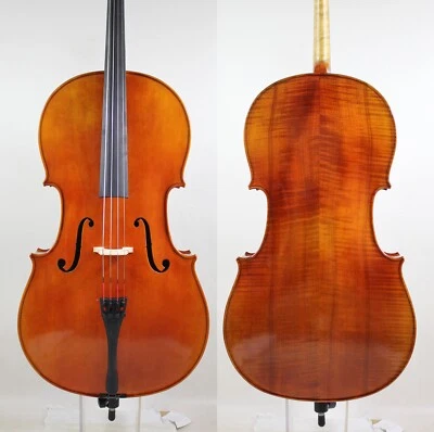 Best Model ! A Stradivari Style Cello 1/2 Size, Deep Tone #8086 - image 1 of 4