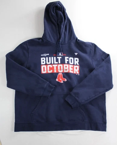 Fanactics Blue Men Hooded Sweater Boston Red Sox Size 3XLT Cover