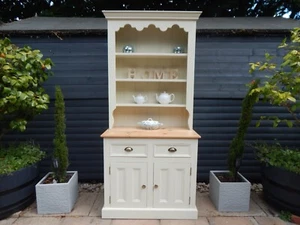 Hand made Vintage Pine Welsh dresser , Sideboard, Buffet, cupboard - Picture 1 of 12