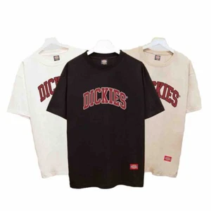 Dickies T-Shirt Wide Form Red Logo DK02 Streetwear - Picture 1 of 9