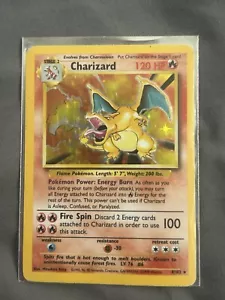 Base Edition Charizard: Pretty Good Condition, Very Rare Card 4/102 - Picture 1 of 3