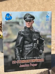 Figura de acto DID PALM HERO WWII Panzer alemán Joachim Peiper XD80022 escala 1/12 - Imagen 1 de 10