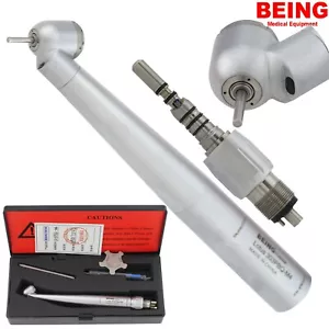 BEING Dental 45 Degree Fiber Optic Surgical Handpiece Self Power LED Coupling M4 - Picture 1 of 48