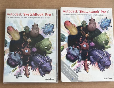 Autodesk SketchBook Pro 6 PC Mac 2012 código clave incluido + funda Foto 1 de 3