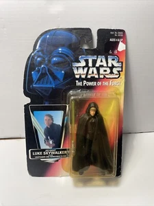 Jedi Ritter Luke Skywalker 1996 Star Wars Power of the Force POTF TAN WESTE NEU - Bild 1 von 13