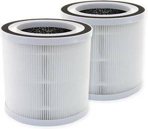A1F Filters Compatible with TCL BREEVA A1 & A1W Air Purifiers,2-Pack H13 HEPA Ac - Picture 1 of 7