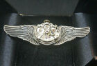 Sterling Silver Time Flies Bootleg Jewelry Brand Steampunk Watch Ring Wings 8.5