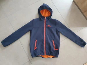 TOP Jacke 152 Softshell Jack Wolfskin unisex Junge Mädchen 1. Hand Regenjacke - Bild 1 von 5