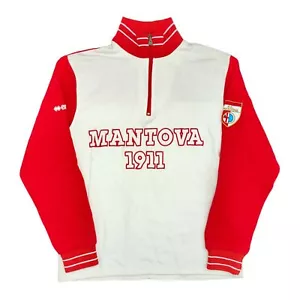 FELPA mantova erreà errea' S small 2004 CALCIO TRACKTOP JUMPER FOOTBALL SUDADERA - Foto 1 di 6