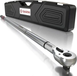 3/4 Inch Drive Click Torque Wrench 100-600 Ft Lb Dual Direction Adjustable Pro - Picture 1 of 9