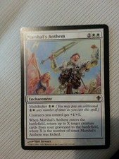 MTG - Marshal's Anthem - Worldwake NM