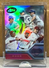 2005 ETOPPS In Hand WASHINGTON NATIONALS Team Card Livan Hernandez Jose Vidro