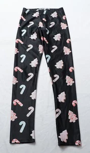 Goldsheep Girl's Holiday Collection Candy Leggings MP7 Black/Pink Large (10-12) - Picture 1 of 4