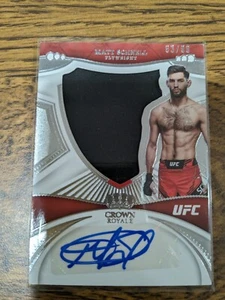 2023 Panini  UFC Chronicles Crown Royale Auto Matt Schnell No. SL-MSH/99 - Picture 1 of 2