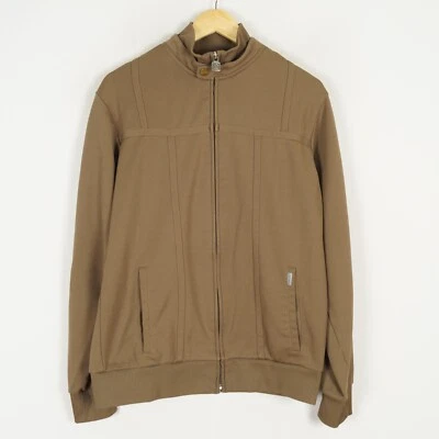 CARHARTT RUGGED Hombres Jumper Talla L Cuello Alto Marrón Cremallera Completa... - Imagen 1 de 4