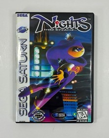 Nights into Dreams for Sega Saturn (Fan Made Cover & Case Only)
