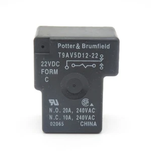 Potter & Brumfield 22VDC 20A SPDT 5-Pin Relay T9AV5D12-22 - Picture 1 of 2