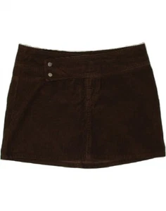 Falda de pana para mujer SISLEY W34 grande marrón BR11 - Imagen 1 de 3