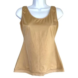 Spanx Slimplicity Shaping Scoop Neck Tank Top Camisole Nude Size Extra Large - Picture 1 of 6