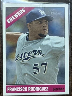 2015 Topps Heritage (1-425) - MILWAUKEE BREWERS Team Set - Image 1 of 3