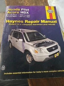 Haynes Repair Manual #42037, Honda Pilot 03-08, Ridgeline 06-14, Acura MDX 01-07 - Picture 1 of 5