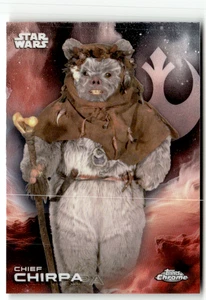 Topps 2025 Star Wars Chrome N. 112 Chief Chirpa Il Ritorno Dello Jedi - Picture 1 of 2