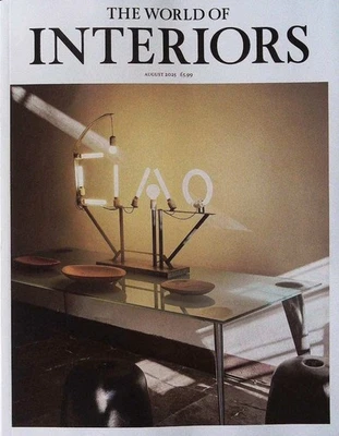 THE WORLD OF INTERIORS August 2025 MICHELE DE LUCCHI Modern Rustic Style @ NEW - Image 1 of 4