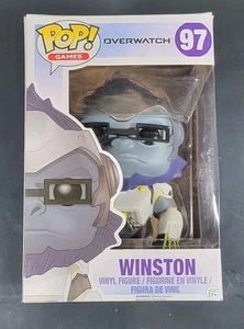 Funko Pop! Winston #97 Vinilo Super 6" en Overwatch NO COMO NUEVO - Imagen 1 de 6