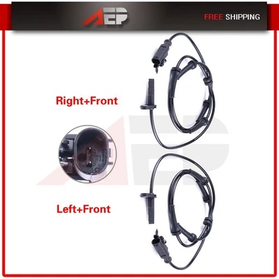 Sensor de rueda ABS freno antibloqueo delantero ALS1653 2 piezas para Infiniti G25 2011-2012 Foto 1 de 4