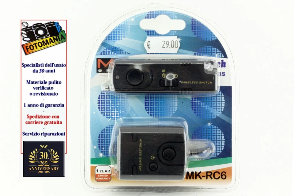 Meike Remote Shutter Release For Canon Contax Pentax Samsung New - Image 1 of 3