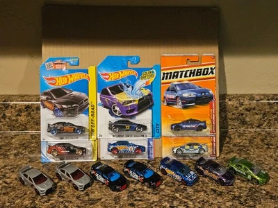Hot Wheels Matchbox Lot of 13 2008 Mitsubishi Lancer Evolution X '08 X Games - Image 1 of 3