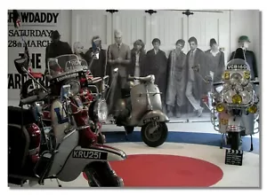 Quadrophenia Roller Poster britisches Drama Film Foto Phil Daniels altes Bild  - Bild 1 von 6