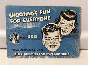 Vtg 1967 Shooting's Fun For Everyone Youth Rifle Shooting Sports Booklet - Picture 1 of 5