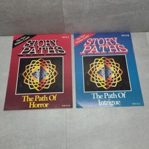 White Wolf Game Story Paths - Deck 1 Path Of Horror & Deck II Path Of Intrigue - Picture 1 of 14