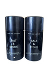 2 SALT & STONE Women Men Natural Deodorant Extra Strength Black Rose & Vetiver