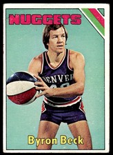 1975-76 Topps Byron Beck Denver Nuggets #258