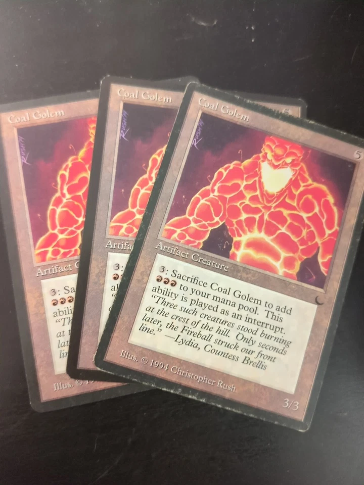 3 Coal Golem The Dark LP - MP MTG - Image 1 of 1