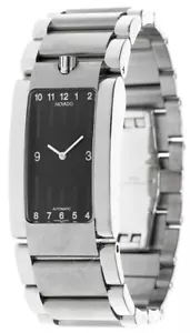 MOVADO Elliptica Automatic S-Steel Black Dial Men's Watch 0604830 - Picture 1 of 3